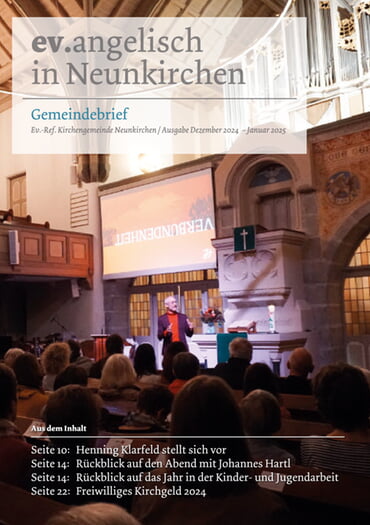 Gemeindebrief Dezember/Januar