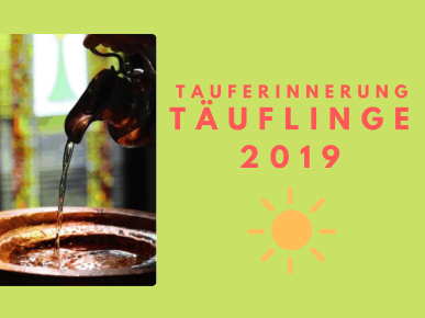 Tauferinnerung