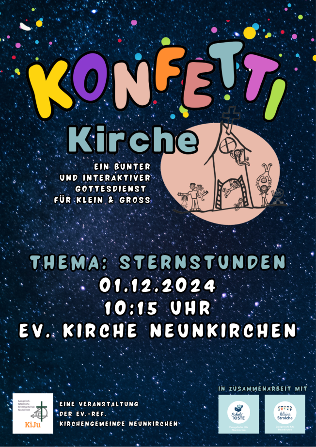 Konfetti-Kirche "Sternstunden"