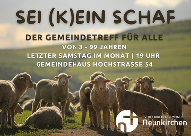 Gemeindetreff - Sei (k)ein Schaf